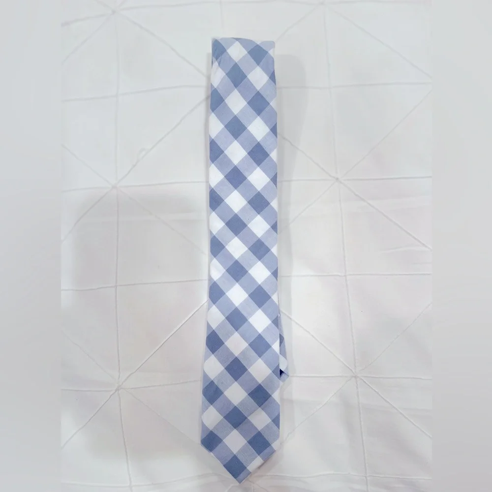 Crewcuts Blue Gingham Tie
